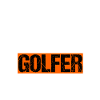 Unbezahlter Golfkritiker Lustiger Golf-Sarkasmus