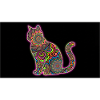 Psychedelic Cat Patterns