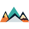 Minimalist Mountain Emblem | Mountains