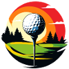 Golf Ball Golf Course Golf Tee Landscape Golf Motif