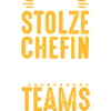 Stolze Chefin Chef Frau Abteilungsleiter Teamchef