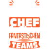 Stolzer Chef Chef Mann Abteilungsleiter Teamchef