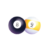 Billiard Humor: Lucky Balls Duo