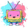 Pastel TV Kawaii Neon