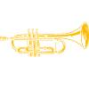 I destroy silence trumpet player