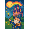 Arcane Sorcerer and Starry Castle