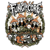 Motivo della band rock funghi Fungi Core