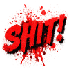 Shit Graffiti Splash