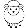 Schaf Schäfchen Lamm