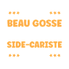 Beau gosse et side-cariste