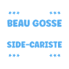 Beau gosse et side-cariste