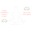 Lotus Meditation Line Art