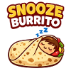Snooze Burrito Funny Sleep Burrito Design
