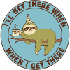 Sloth Monday Fuel Casual