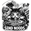 Send Noods Cat Ramen Kawaii