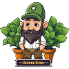 Green Gardener Gnome Comic