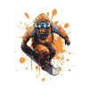 Bison Snowboard