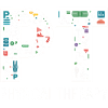 Physiotherapy Mosaic Pictogram