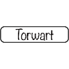 Torwart Schriftzug (Schwarz)