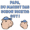 DAD CHILD - FATHER'S DAY CAPYBARA