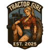 Tractor Girl Est. 2025 | Agriculture