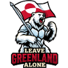 Leave Greenland Alone Polar Bear Flag-design