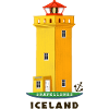 Iceland, Snæfellsnes lighthouse hand-drawn