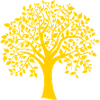 Base Yellow Jumbo Tree Print Silhouette