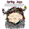 Spring Joy Gnome – Cozy Nature Illustration