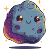 Kawaii Asteroidenstern