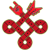 Intertwined Guitar Knot