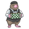Jeu d’échecs Taupe
