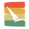 Windsurfer Silhouette