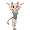 Gymnaste de saut Star Cat