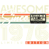 50. Geburtstag Geschenk 1976 Jahrgang Retro
