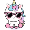 Occhiali Unicorno Kawaii – Carino Baby Design