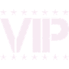 VIP Sternen-Statement in Pastellrosa