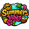 Sommeratmosphäre Tropisch Bunt