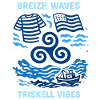 Vagues Breizh Triskel Vibes Tee