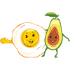Cartoon_smiling_fried_egg_and_avocado