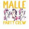 Malle Party Crew Groups Motif