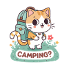 Adventurer Pastel Camper Cat