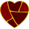 Kintsugi Heart (whole)
