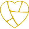 Kintsugi-Herz (hohl)