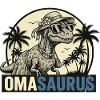 Omasaurus Rex – Funny Granny Dinosaur Gift
