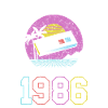 Retro Gaming Beach 1986