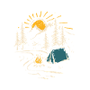 Campeggio È in tende
