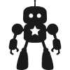 Robot avec Star AI Science-Fi Nerd