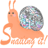 Snailing It! – Bunte Schnecke mit Disco-Kugel