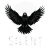 Silent – Dark Raven Gothic Motif